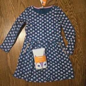 Gymboree Fox Dress with Tights